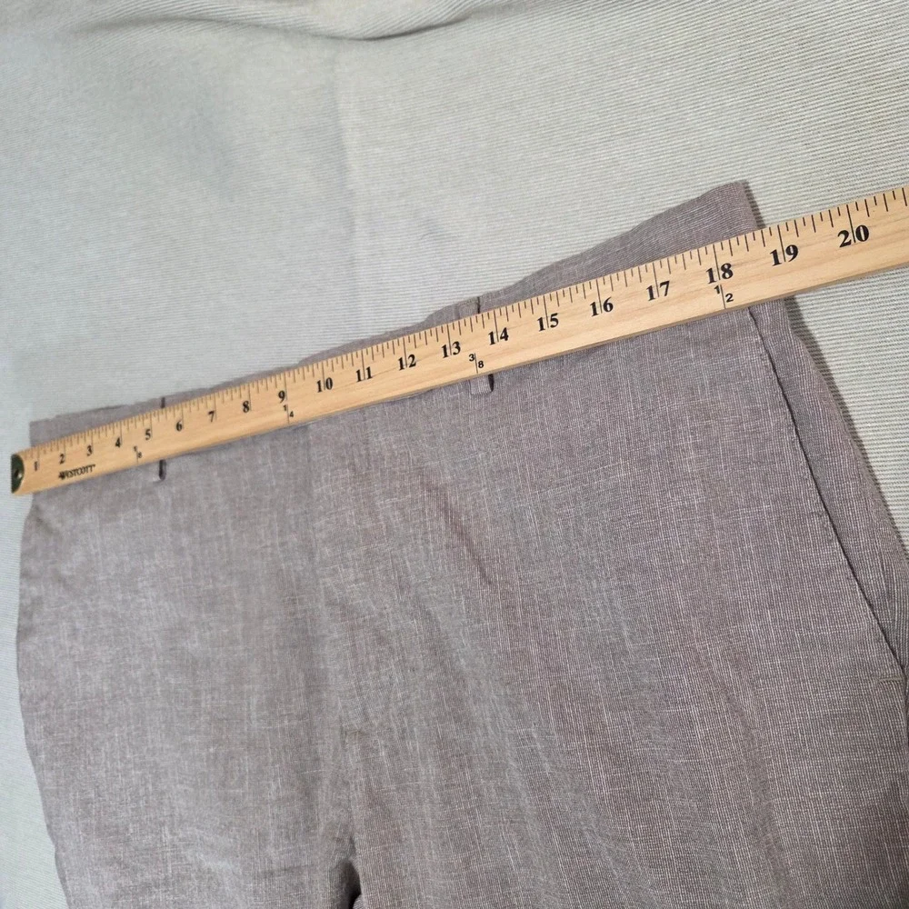 Banana Republic Tailored Slim Fit Mens Pants 36 Gray Cotton Blend‎ Dress Casual